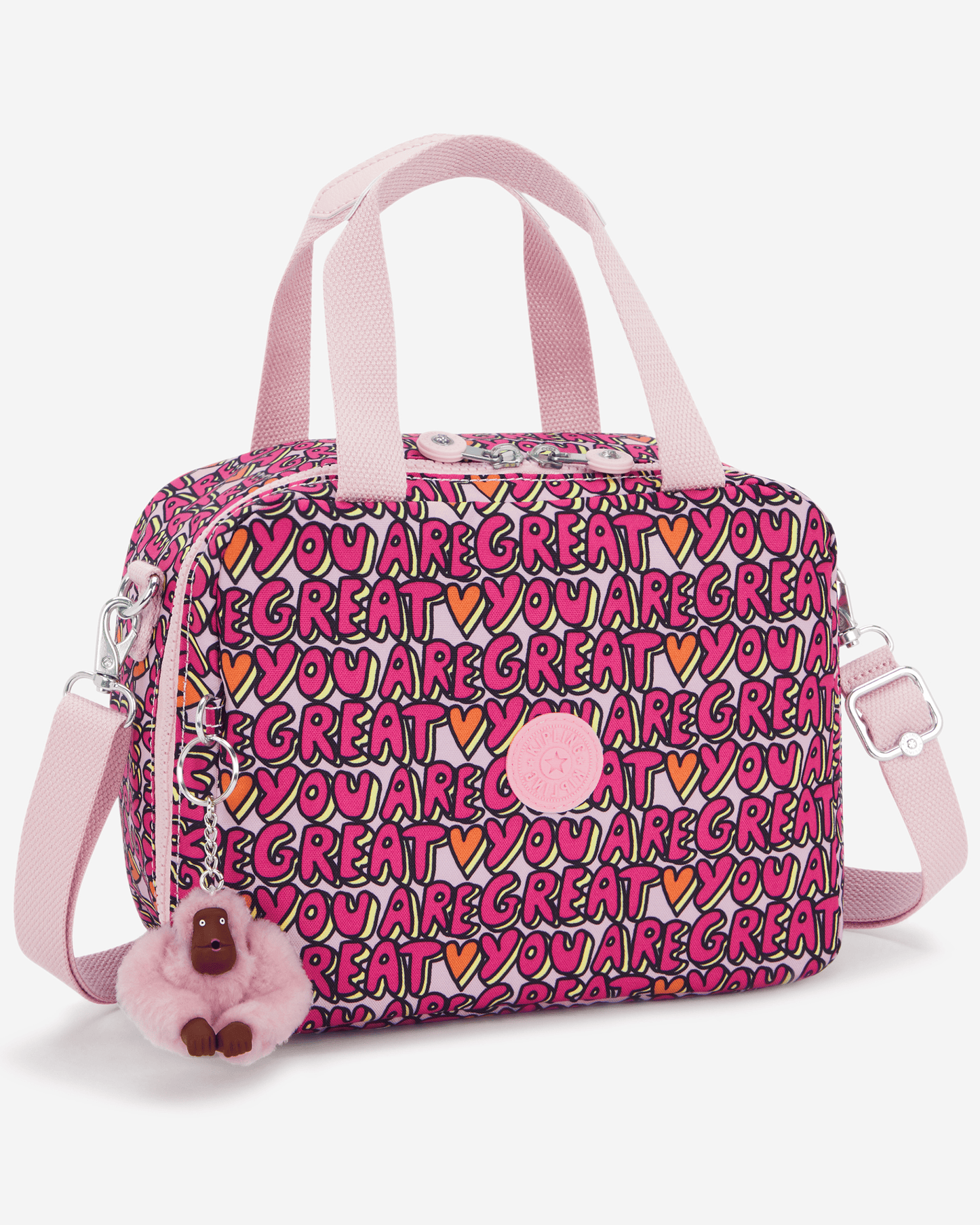 Kipling Miyo U R Great Prt Large LunchBag with Trolley Sleeve I2989-6KZ