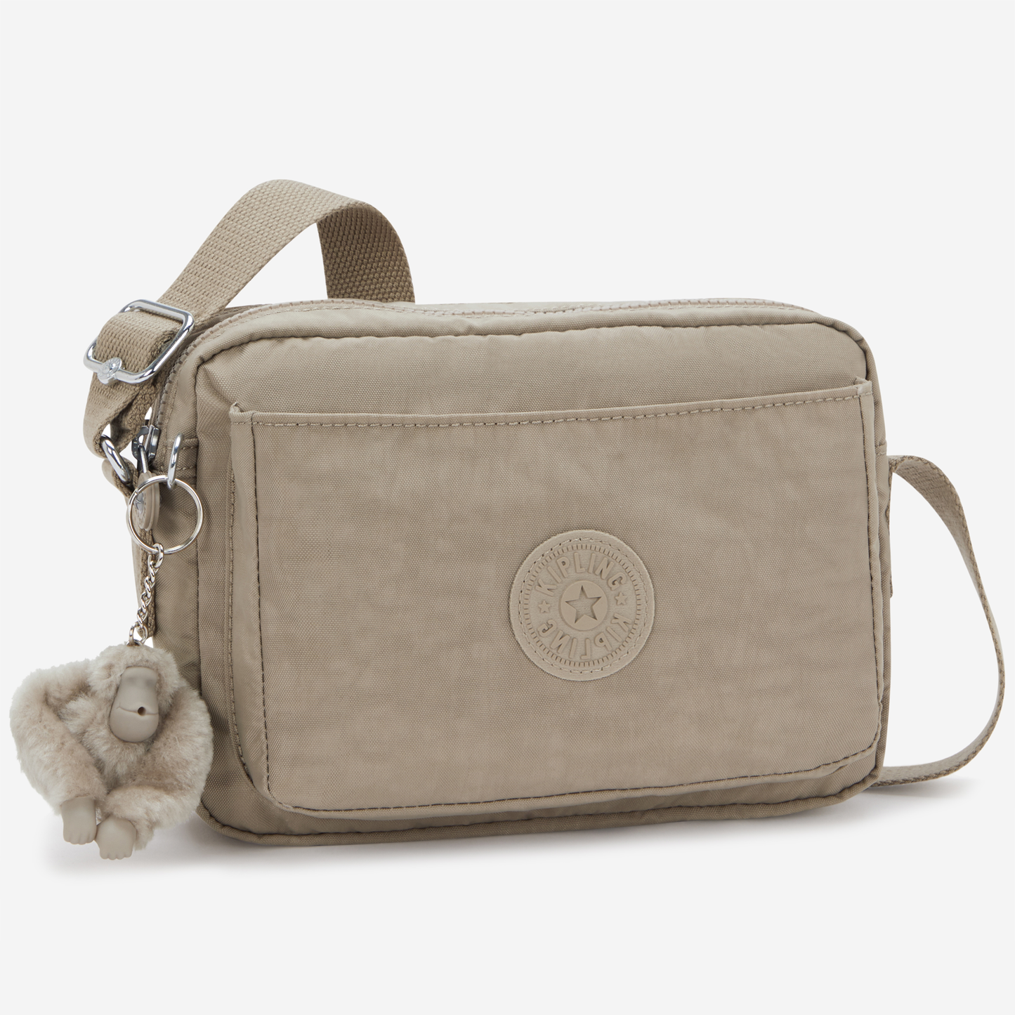 Kipling Abanu M Soft Taupe Medium Crossbody I7076-4PW