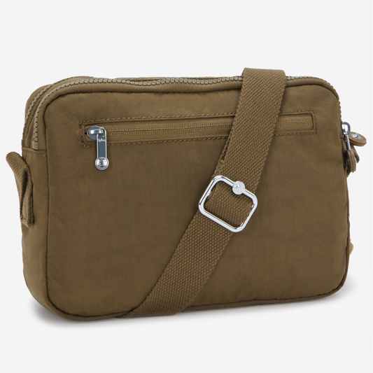 KIPLING Abanu M Smooth Khaki Medium crossbody I7076-1NA