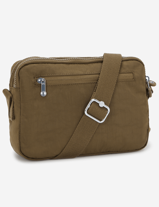Kipling Abanu M Smooth Khaki Medium Crossbody I7076-1NA
