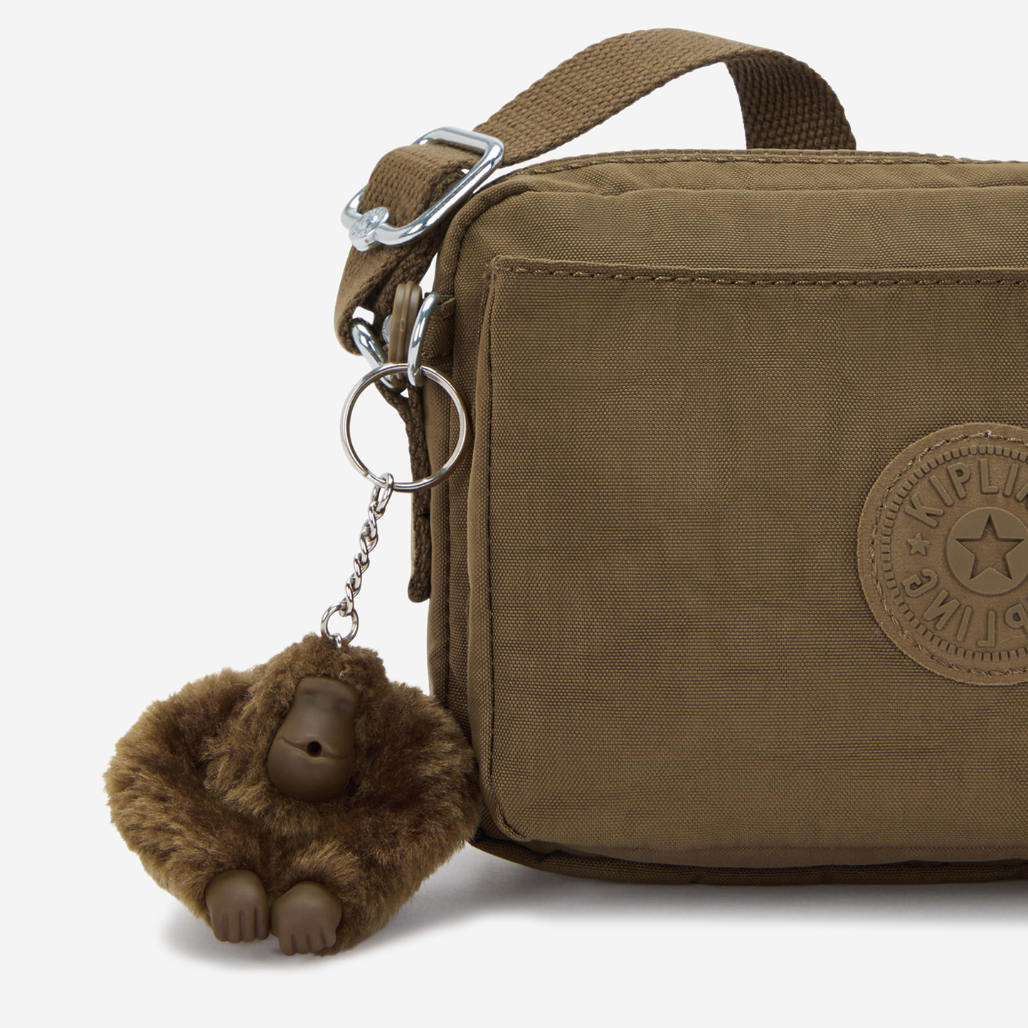 Kipling Abanu Smooth Khaki Small Crossbody I4208-1NA