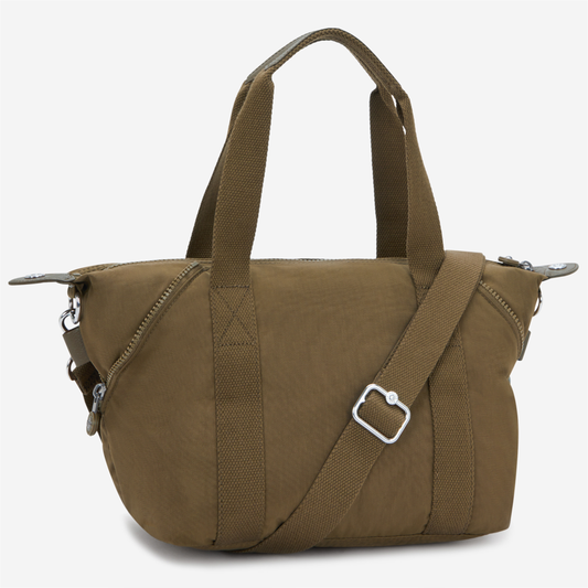 KIPLING Art Mini Smooth Khaki Small handbag (with removable shoulderstrap) 01327-1NA
