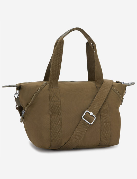 KIPLING Art Mini Smooth Khaki Small handbag (with removable shoulderstrap) 01327-1NA