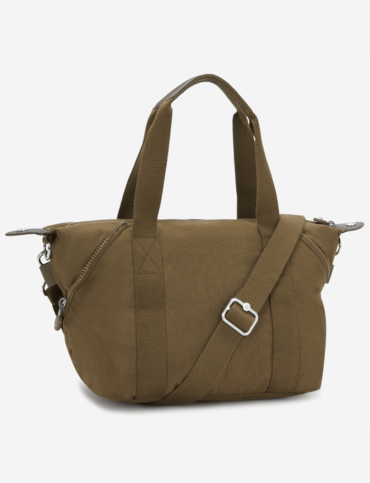 Kipling Art Mini Smooth Khaki Small handbag (with Removable Shoulderstrap) 01327-1NA