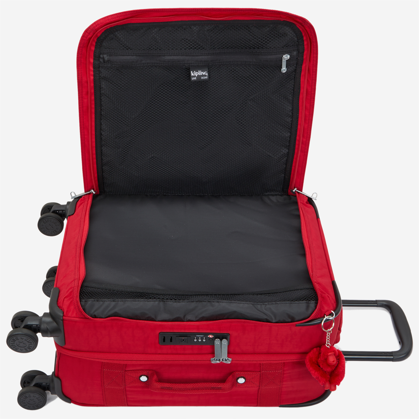 KIPLING Spontaneous S Ruby Red Small wheeled luggage I5508-1NW