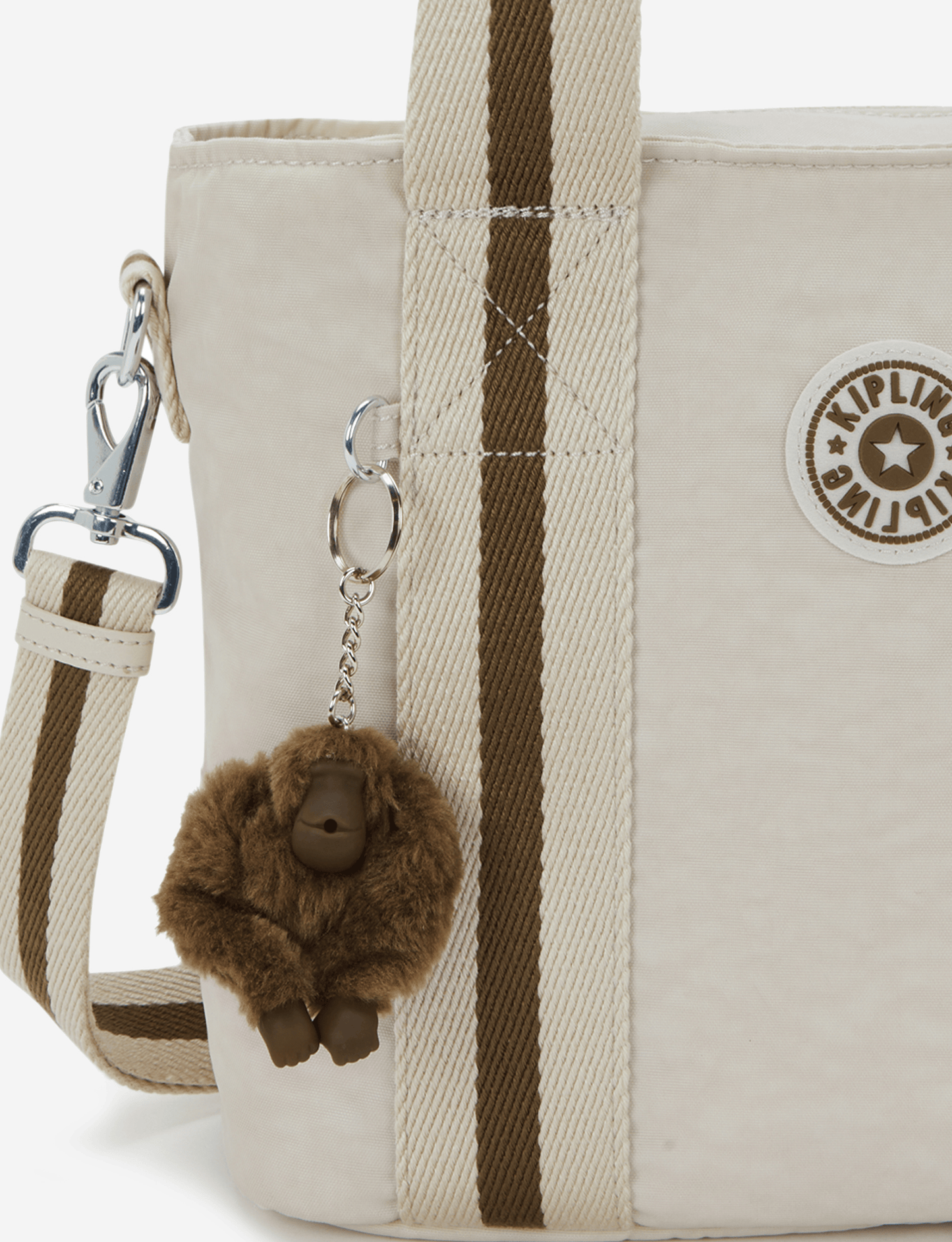 Kipling Minta M Up Soft Sand Medium Tote (with Removable Shoulderstrap) I8642-9LO
