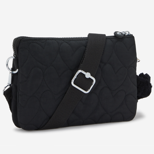 Kipling Riri Many Hearts Bla Small Crossbody (with Removable Shoulderstrap) I5358-2KN