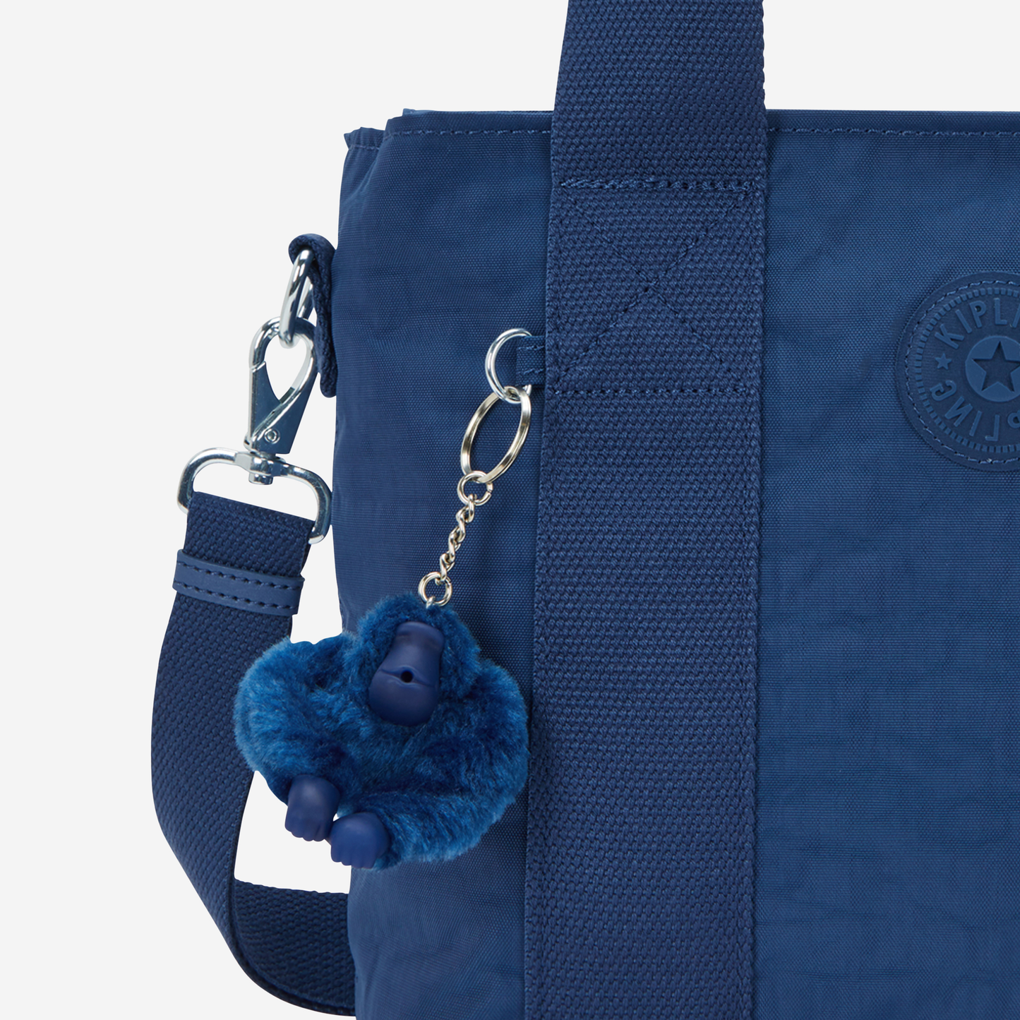 Kipling Minta M Up Casual Blue Medium Tote (with Removable Shoulderstrap) I8642-5PZ