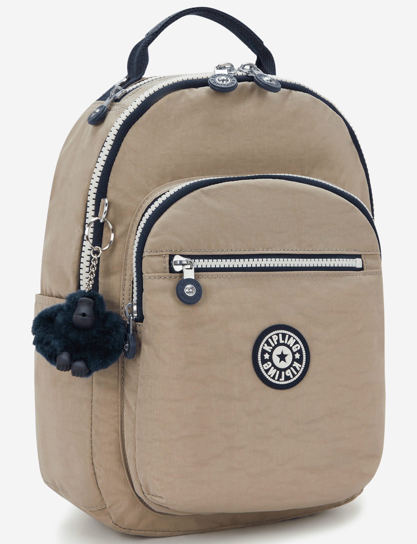 Kipling Seoul S Soft Taupe C Small Backpack (with Tablet Compartment) I4082-7ML