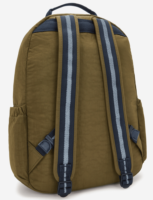 Kipling Seoul Treasure Green Large Backpack I5140-1HW