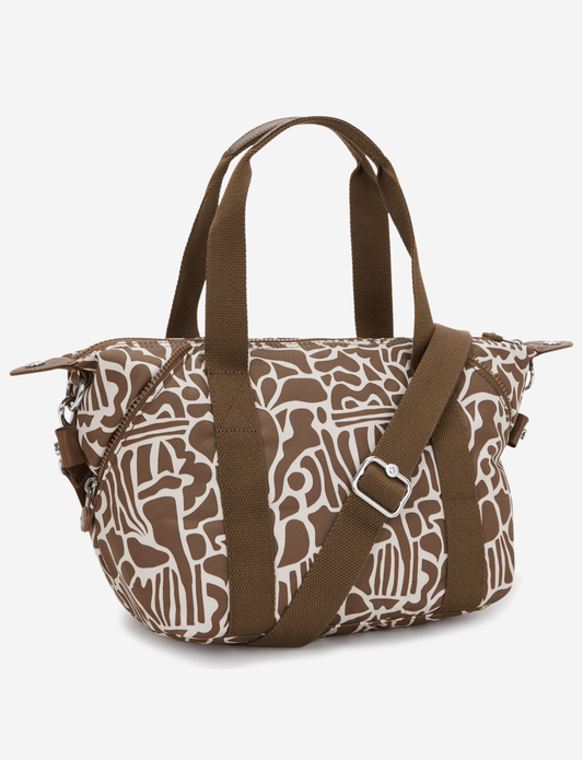 Kipling Art Mini Cocktail Khaki Small handbag (with Removable Shoulderstrap) I5656-9GD