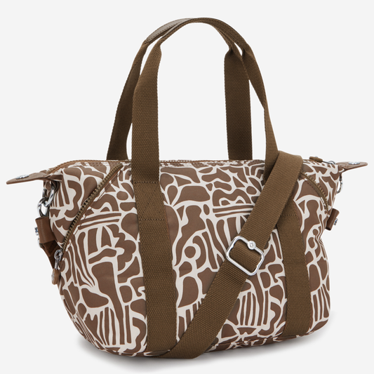 Kipling Art Mini Cocktail Khaki Small handbag (with Removable Shoulderstrap) I5656-9GD