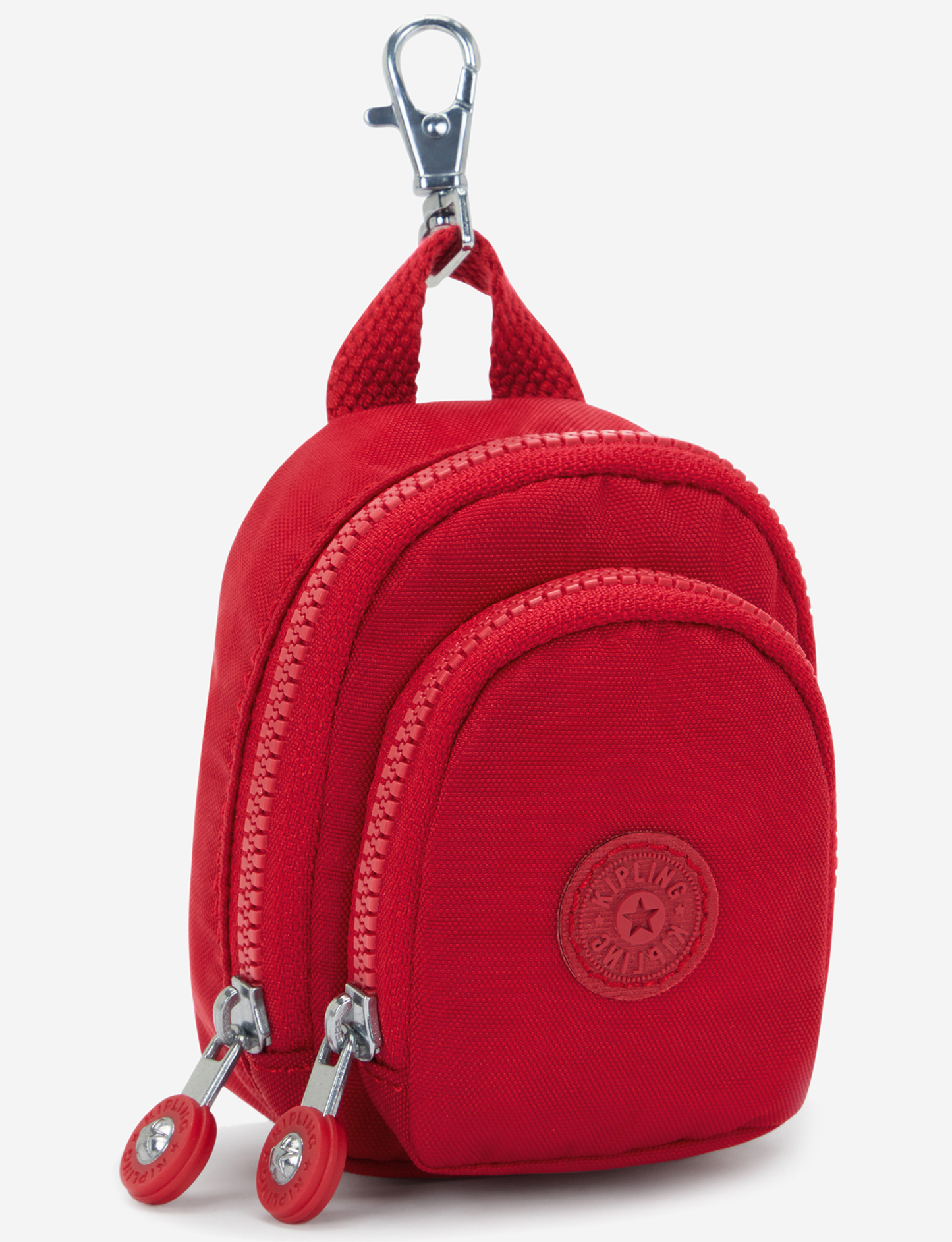 KIPLING Mini Seoul Ruby Red Small Purse with Keychain I5501-1NW