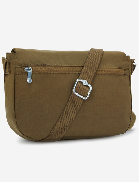 Kipling Earthbeat S Smooth Khaki Small Crossbody I2502-1NA