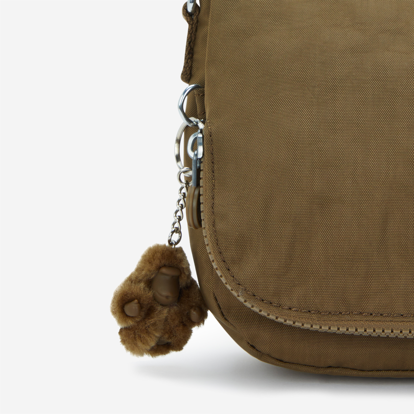 Kipling Earthbeat S Smooth Khaki Small Crossbody I2502-1NA