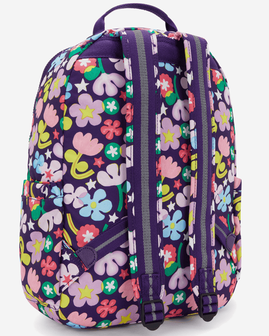 Kipling Seoul Fairy Flower Large Backpack I4851-9MO