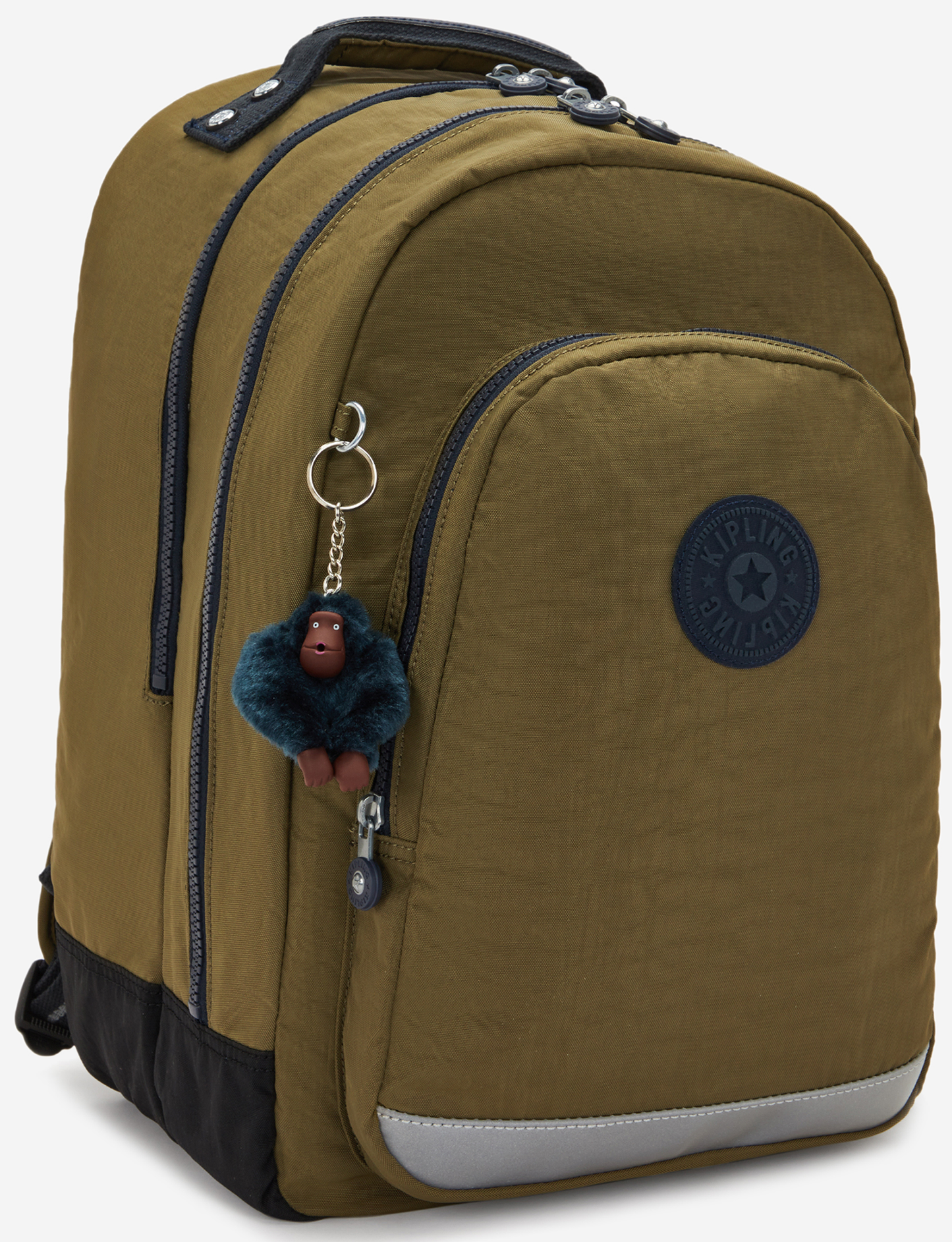 Kipling Class Room Treasure Green Large Backpack (with Laptop Compartment) I4053-1HW