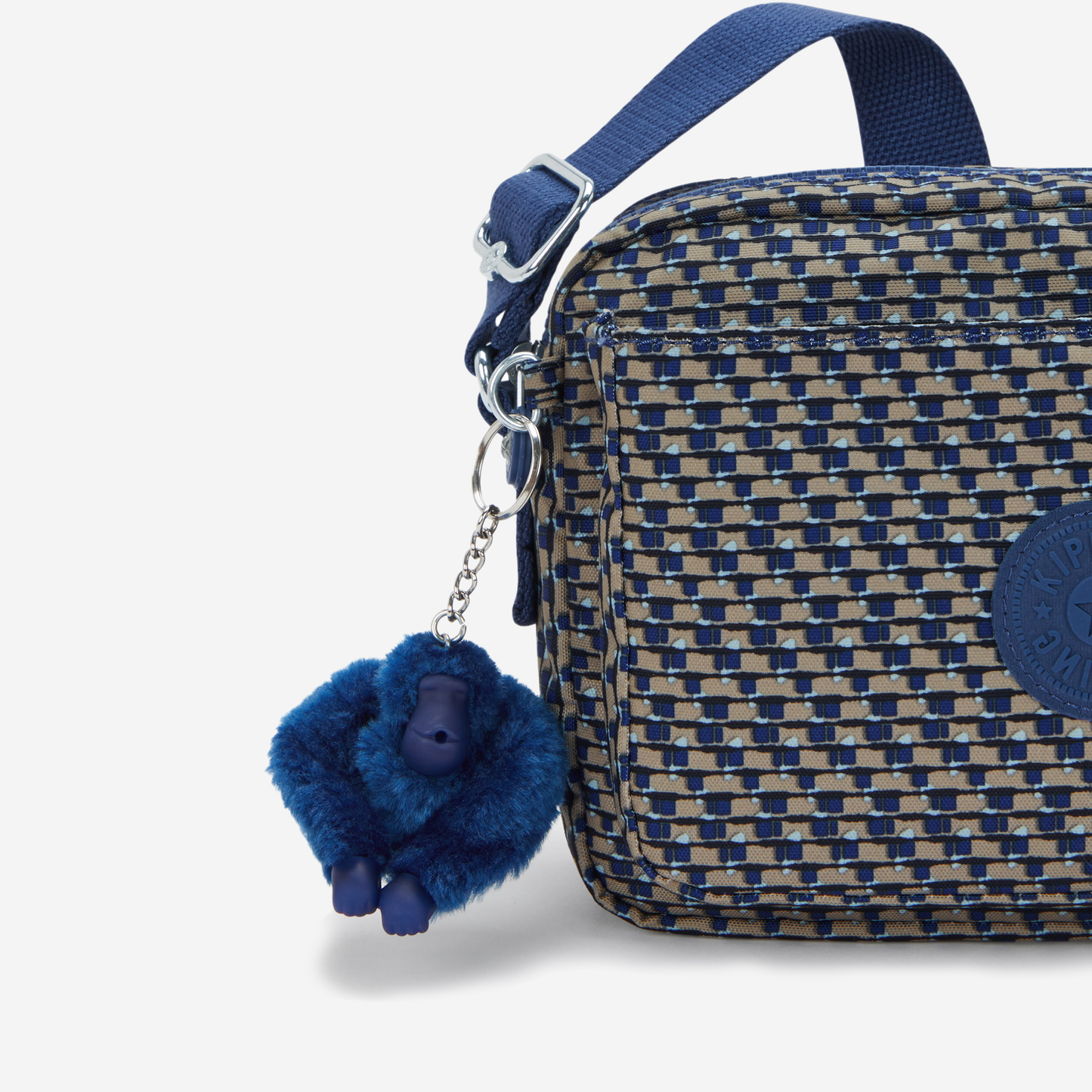 KIPLING Abanu M Blue on Wire Medium crossbody I6237-9PC