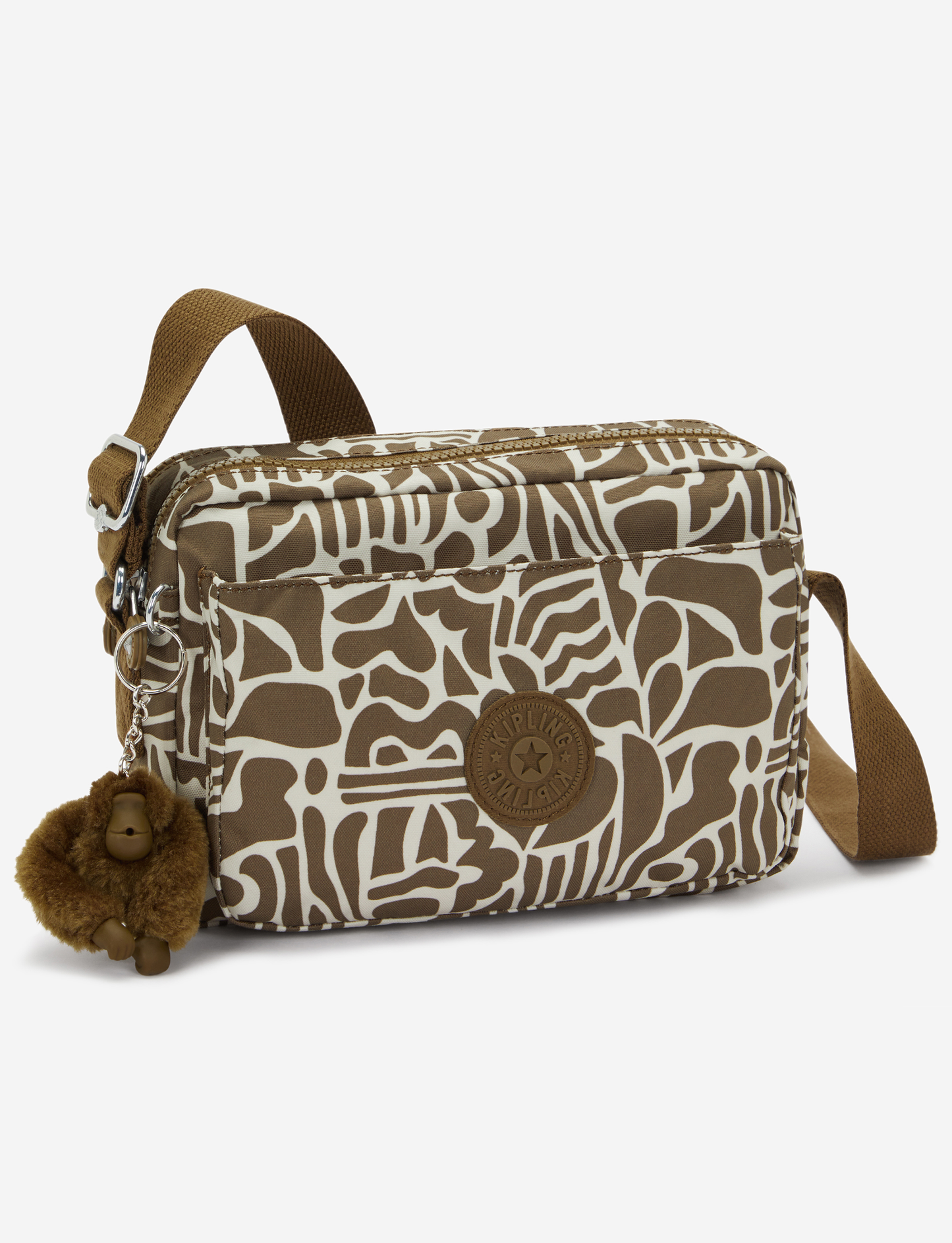 Kipling Abanu M Cocktail Khaki Medium Crossbody I6237-9GD