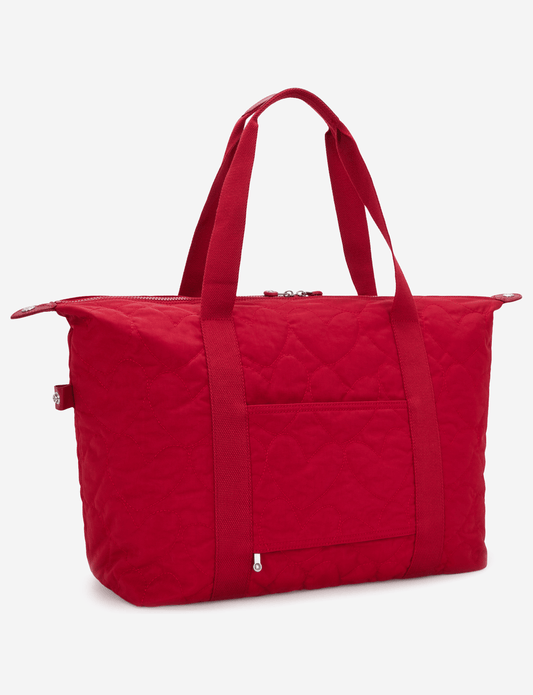 Kipling Art M Many Hearts Red Large Tote I9857-1HU
