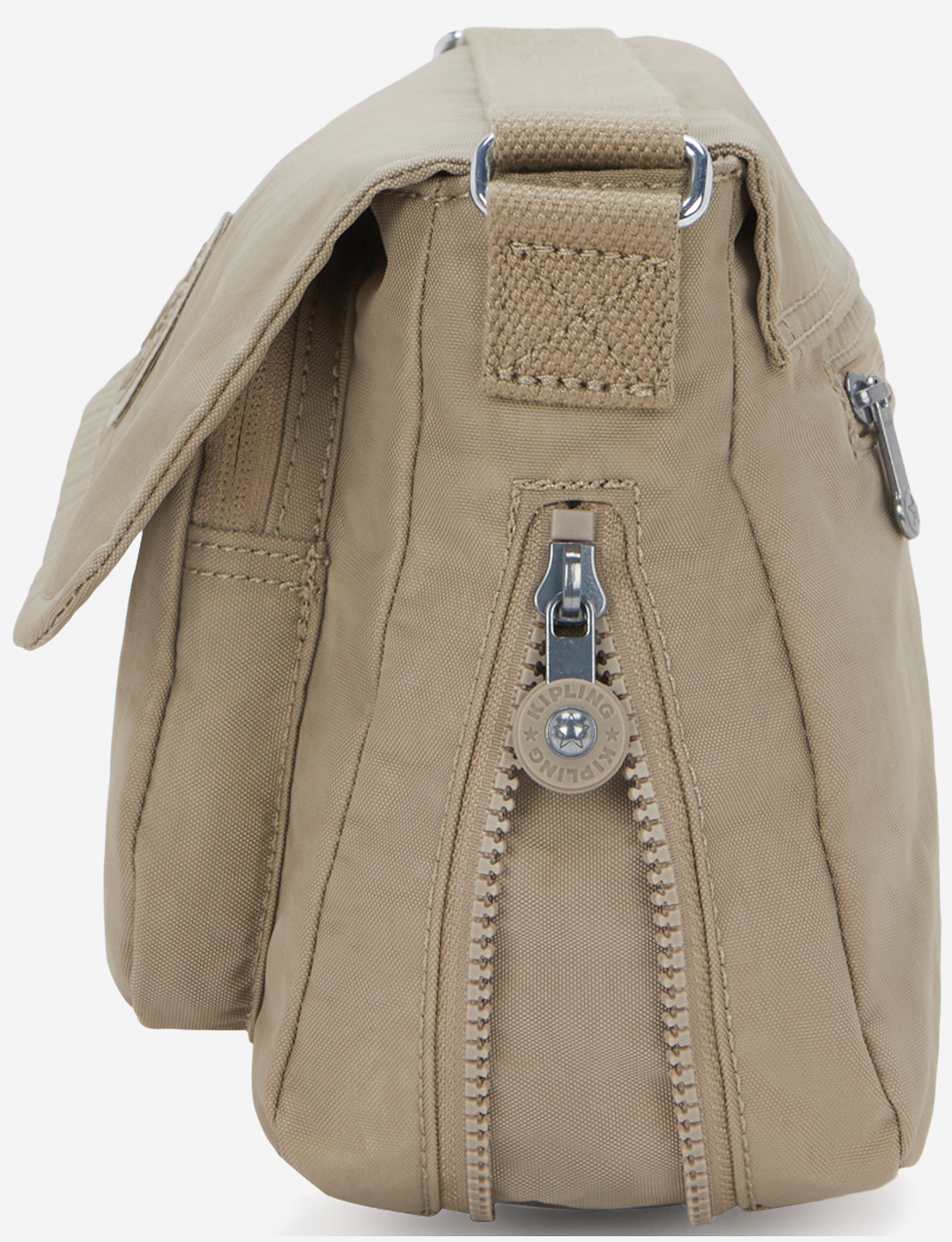 Kipling Dalma Soft Taupe Medium Crossbody (with Expandable Zip) I8123-4PW