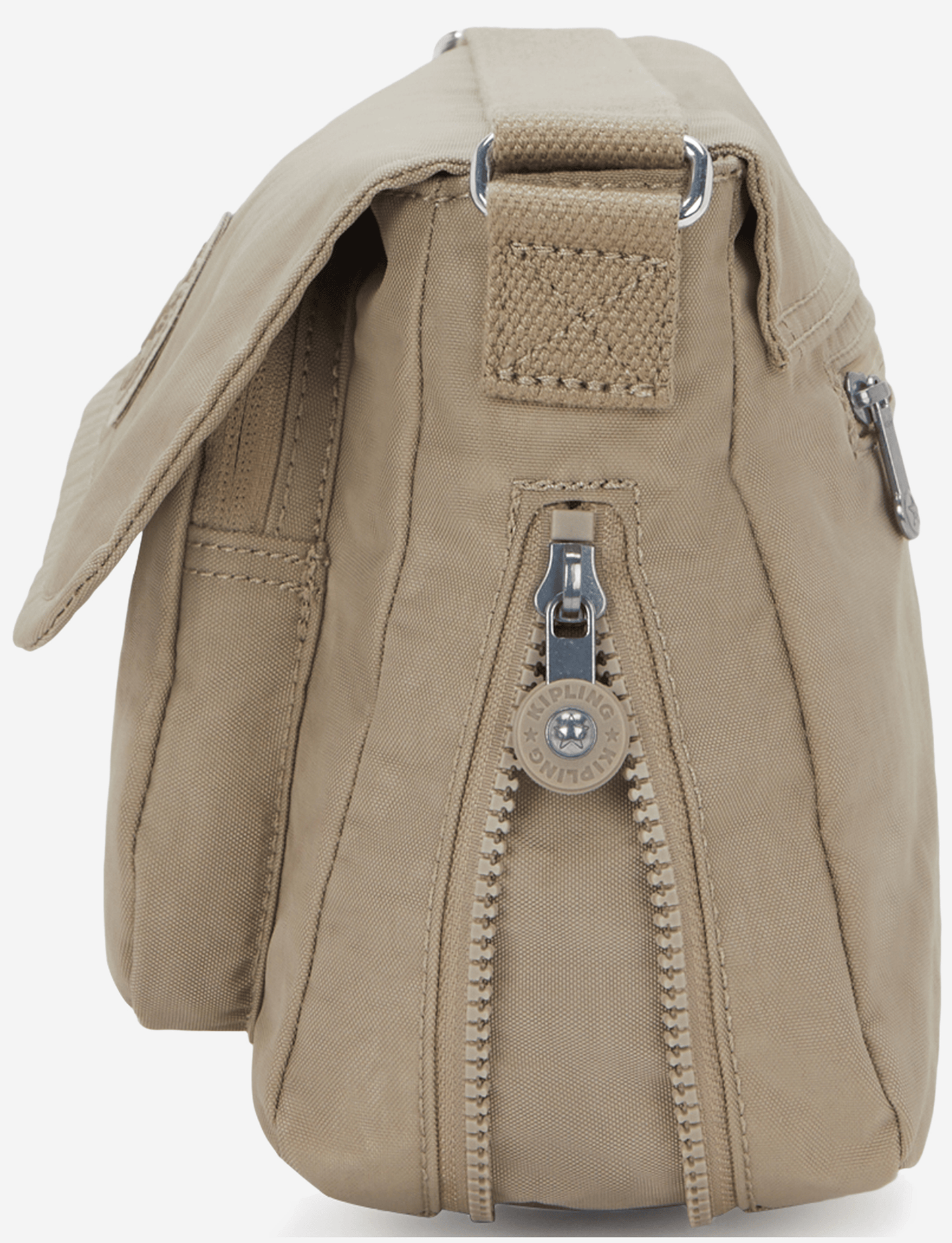 Kipling Dalma Soft Taupe Medium Crossbody (with Expandable Zip) I8123-4PW