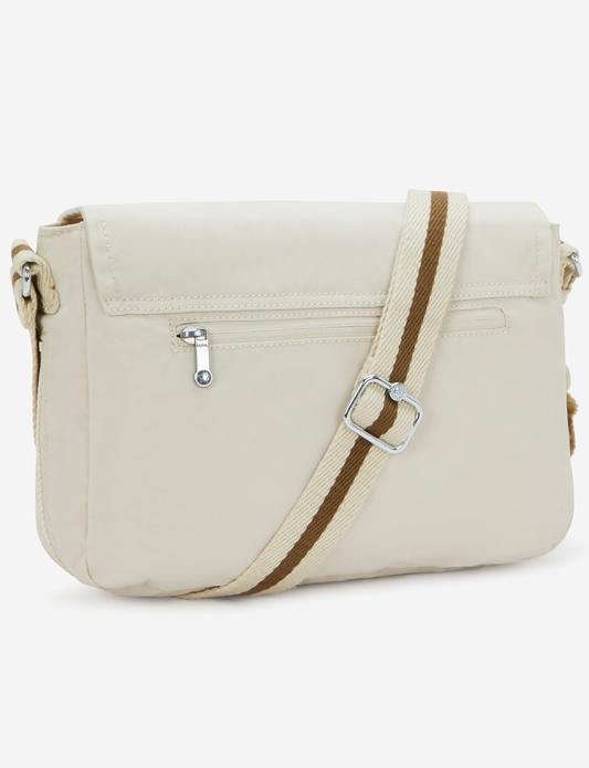Kipling Dalma Soft Sand Medium Crossbody (with Expandable Zip) I8123-9LO