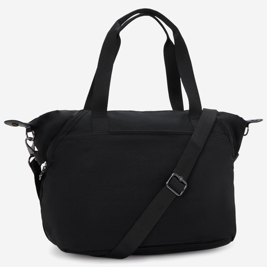 KIPLING New Art Duo Pocket Infinite Black Medium shoulderbag (with removable shoulderstrap) I8472-2EN