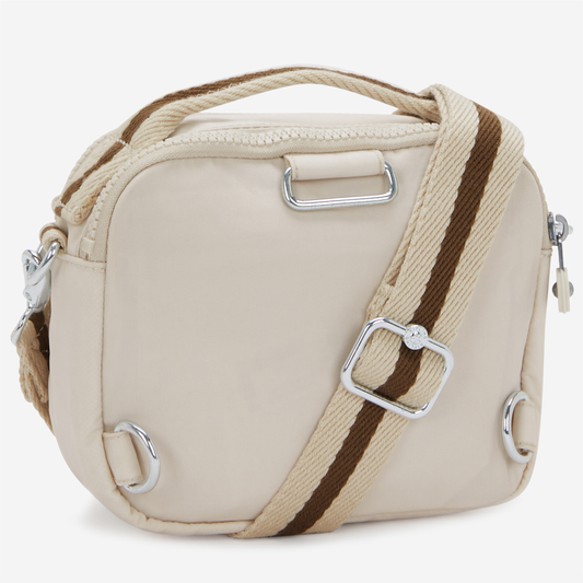 Kipling Cahir Soft Sand Small Crossbody (Convertible to Backpack) I8061-9LO