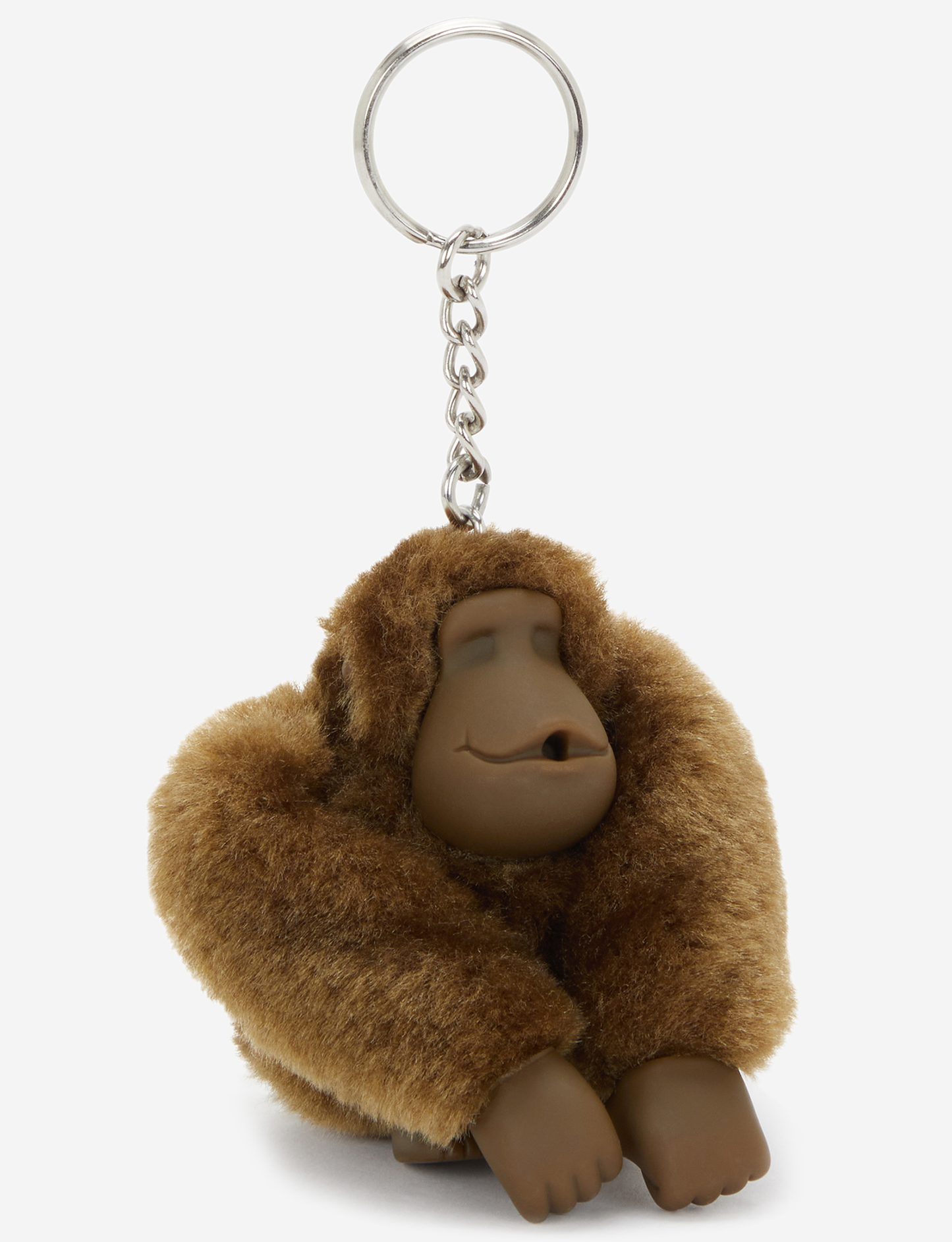 KIPLING Monkeyclip M Smooth Khaki Pack of 10 Medium monkey keyhangers 16479-1NA