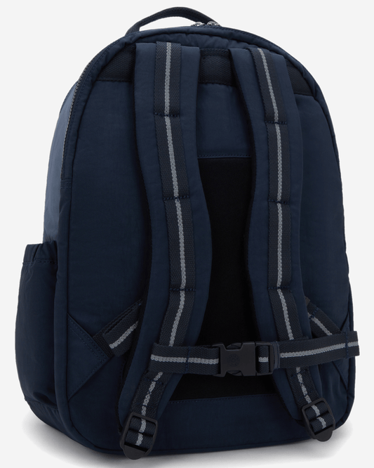 Kipling Seoul College Extra Game Grey Large Backpack with Laptop Compartment I6350-7FK
