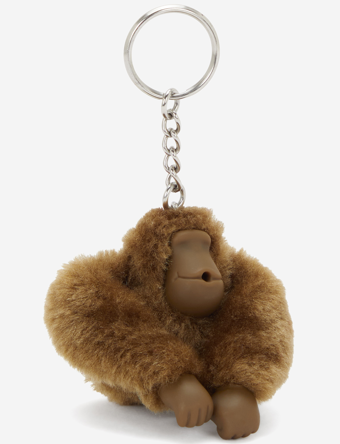 KIPLING Monkeyclip S Smooth Khaki Pack of 10 Small monkey keyhangers 16474-1NA