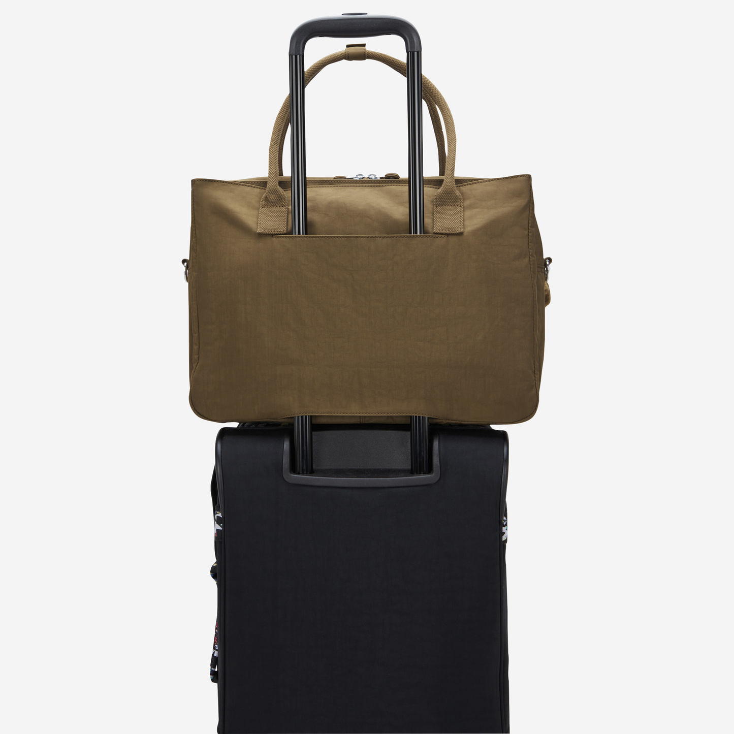 KIPLING Superworker Smooth Khaki Working bag (with removable shoulderstrap) I4444-1NA