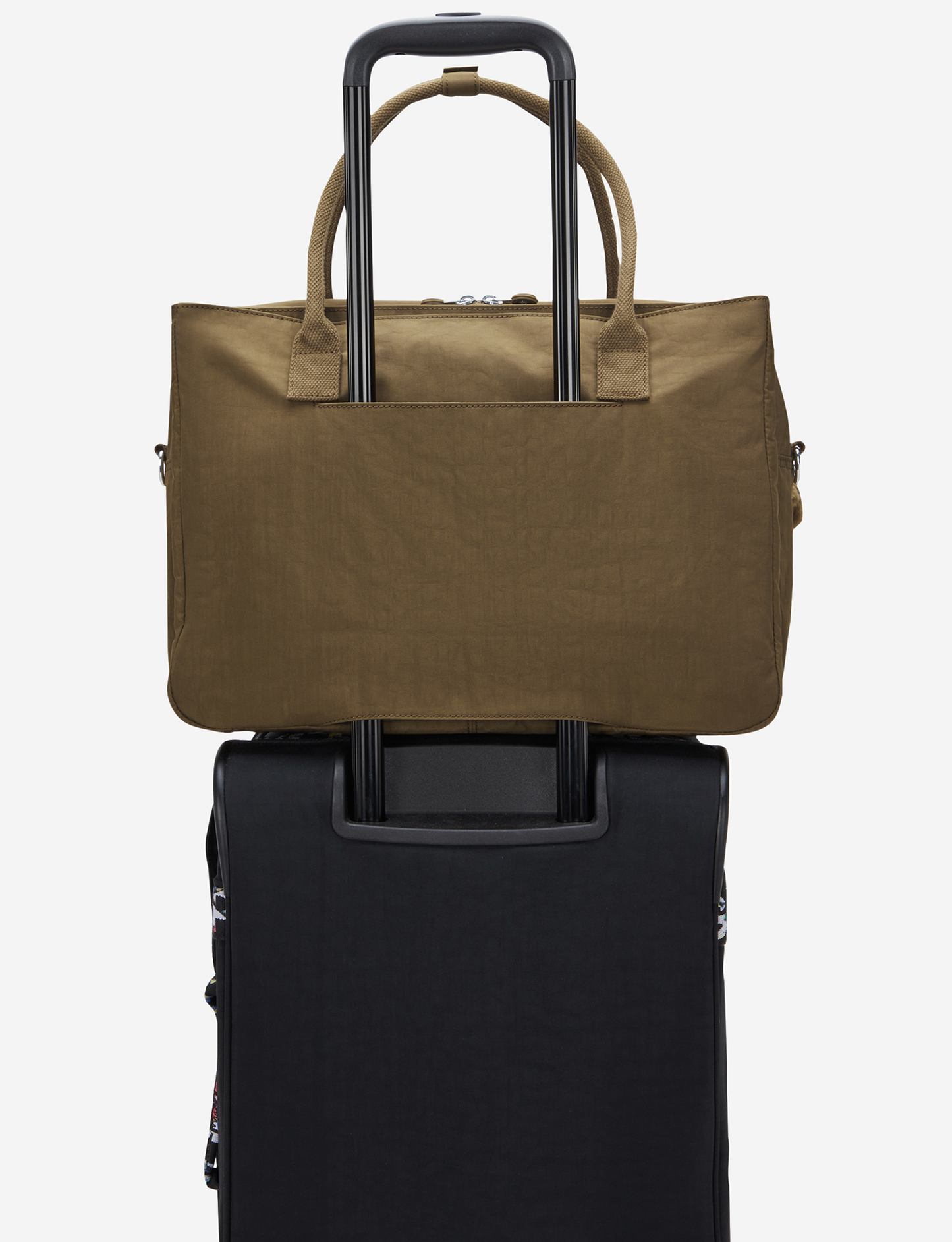 Kipling Superworker Smooth Khaki Working bag (with Removable Shoulderstrap) I4444-1NA