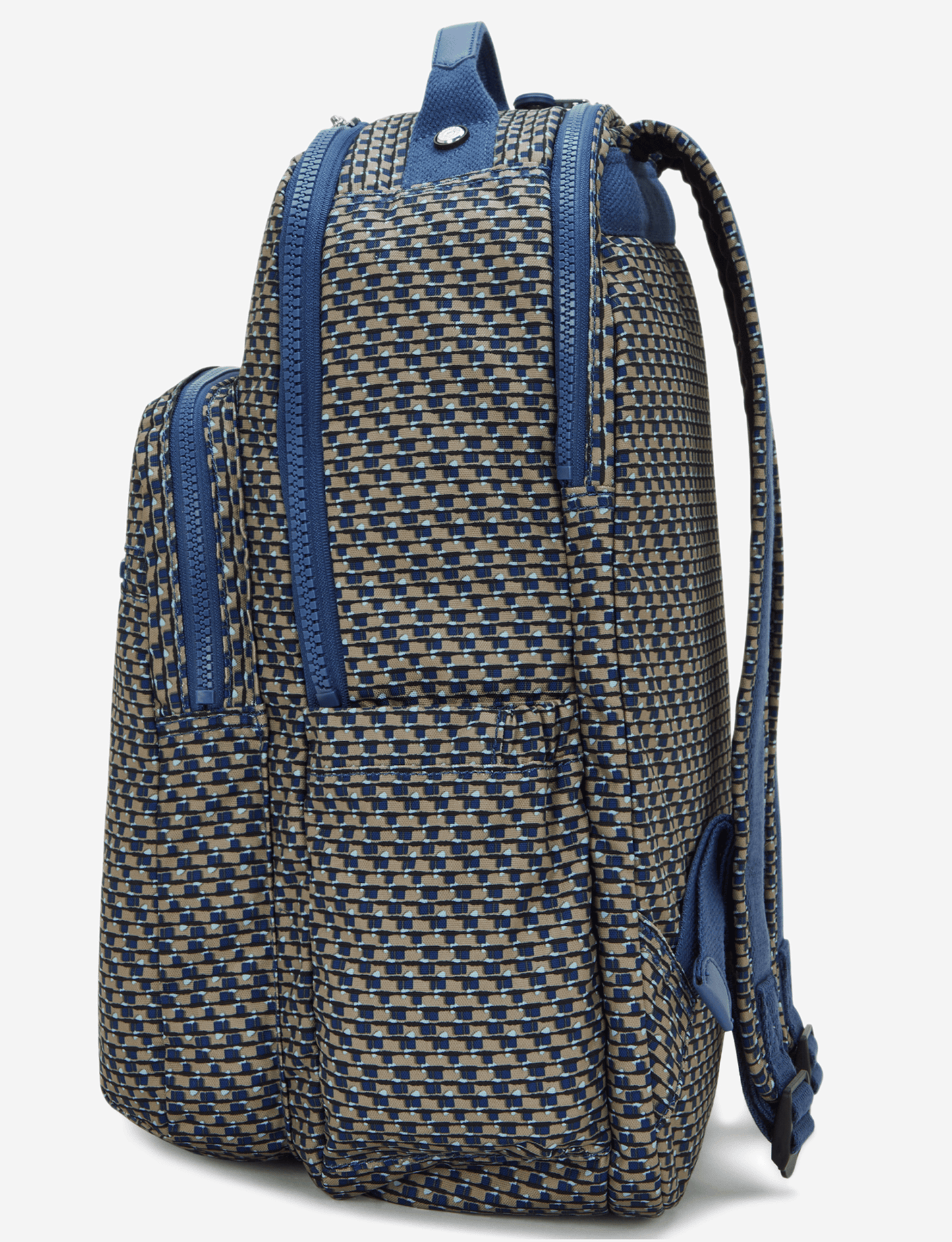 Kipling Seoul Lap Blue on Wire Large Backpack (with Laptop Compartment) I5674-9PC