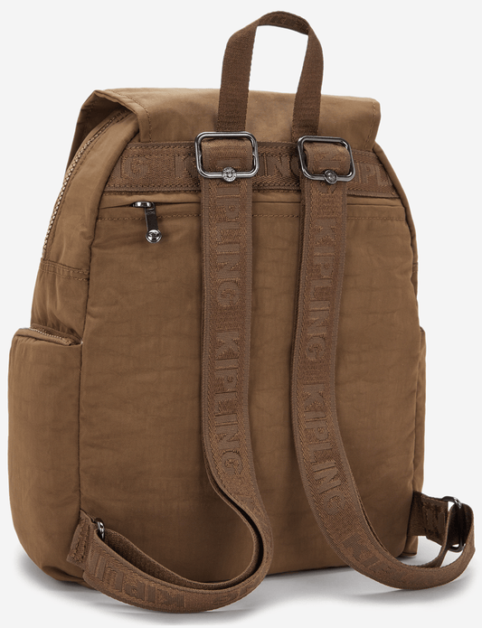 Kipling City Zip S Glorious Khaki Small Backpack I7354-1MR