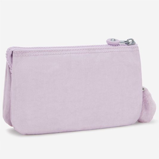 Kipling Creativity L Lilac Shimmer Large Purse 13093-9GO