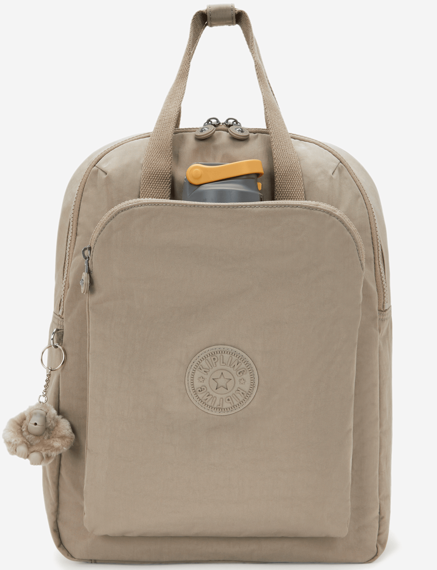 Kipling Kazuki L Soft Taupe Large Backpack (with Laptop Compartment) I9642-4PW