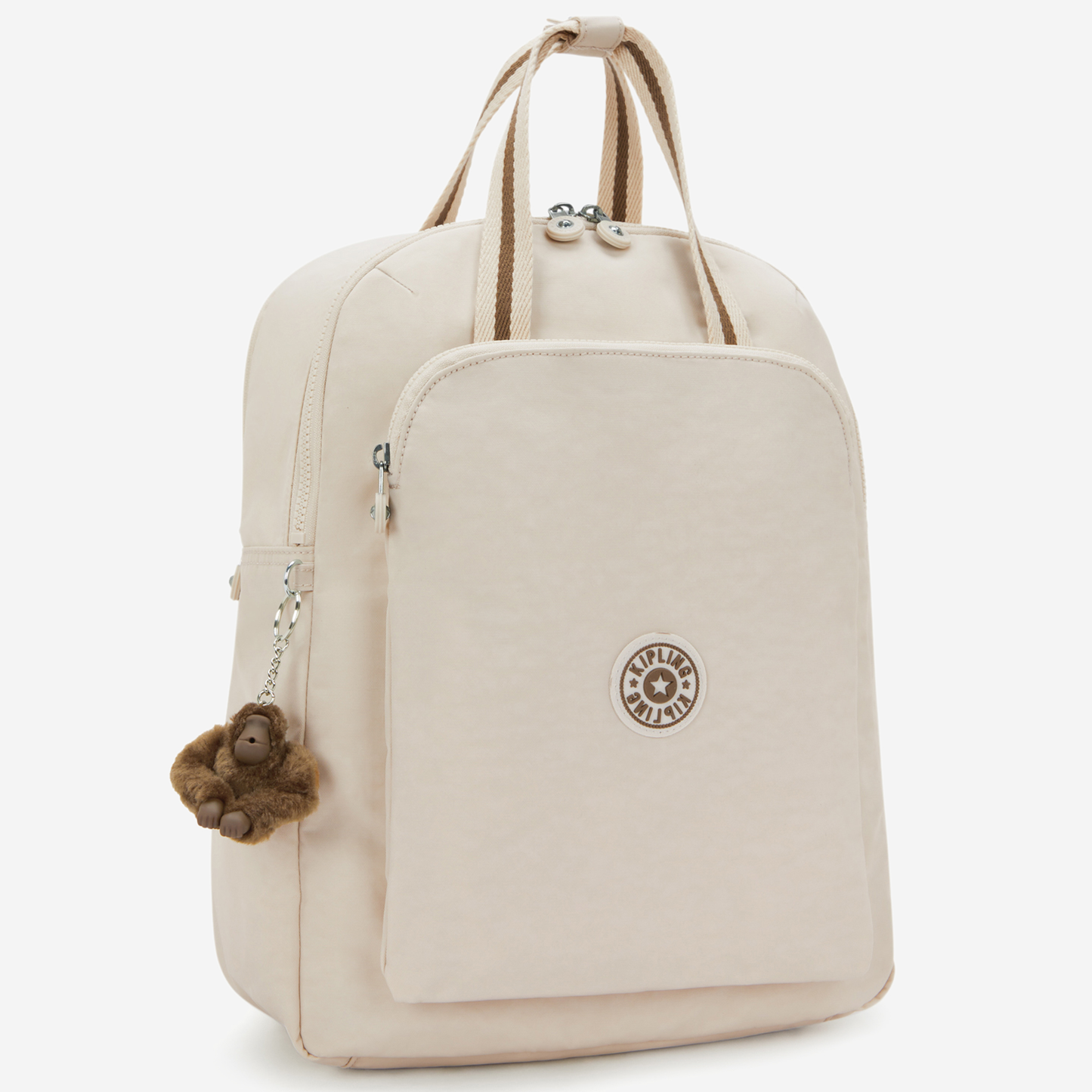 KIPLING Kazuki L Soft Sand Large backpack (with laptop compartment) I9642-9LO