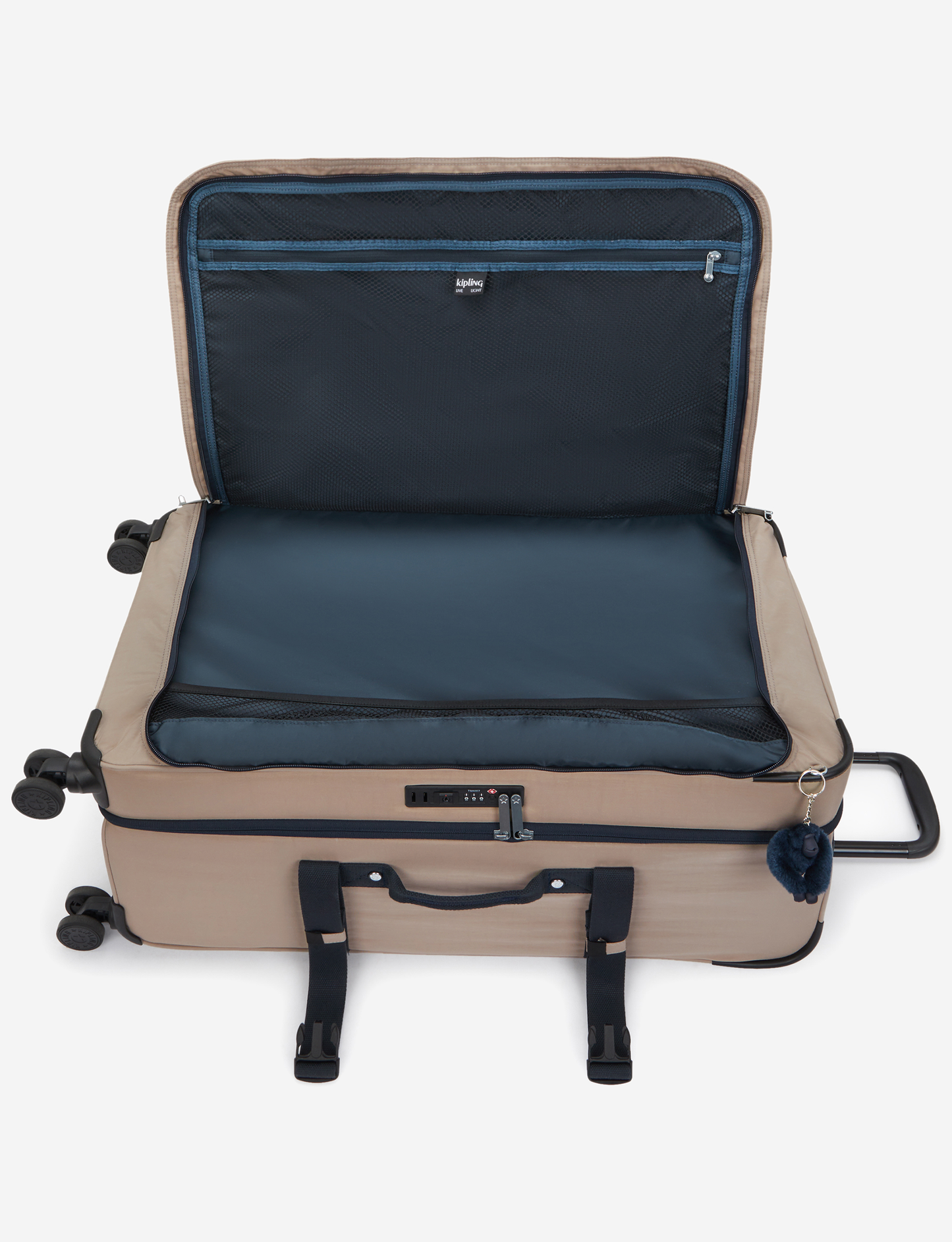 KIPLING Spontaneous L Soft Taupe C Large wheeled luggage I4193-7ML