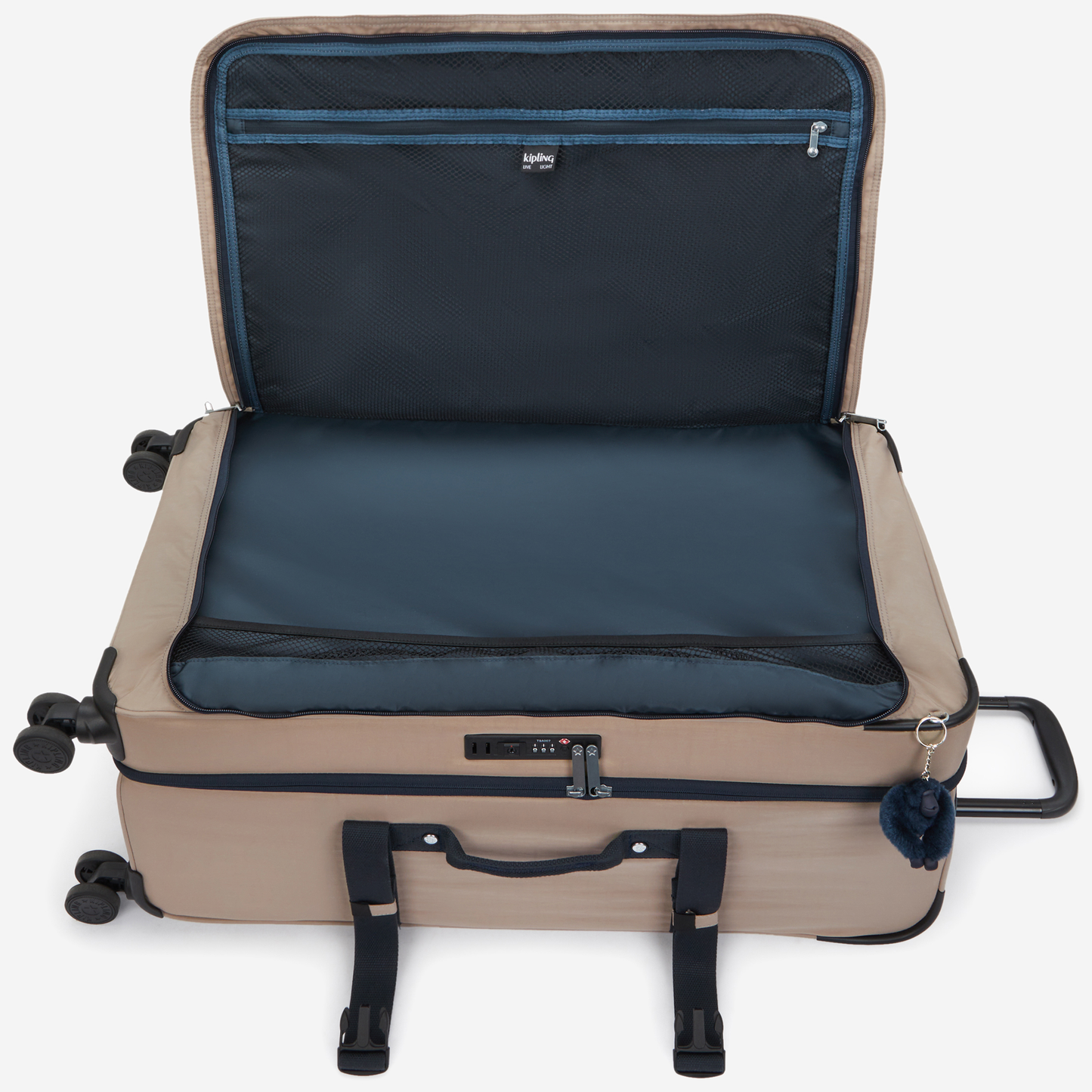 Kipling Spontaneous L Soft Taupe C Large Wheeled Luggage I4193-7ML
