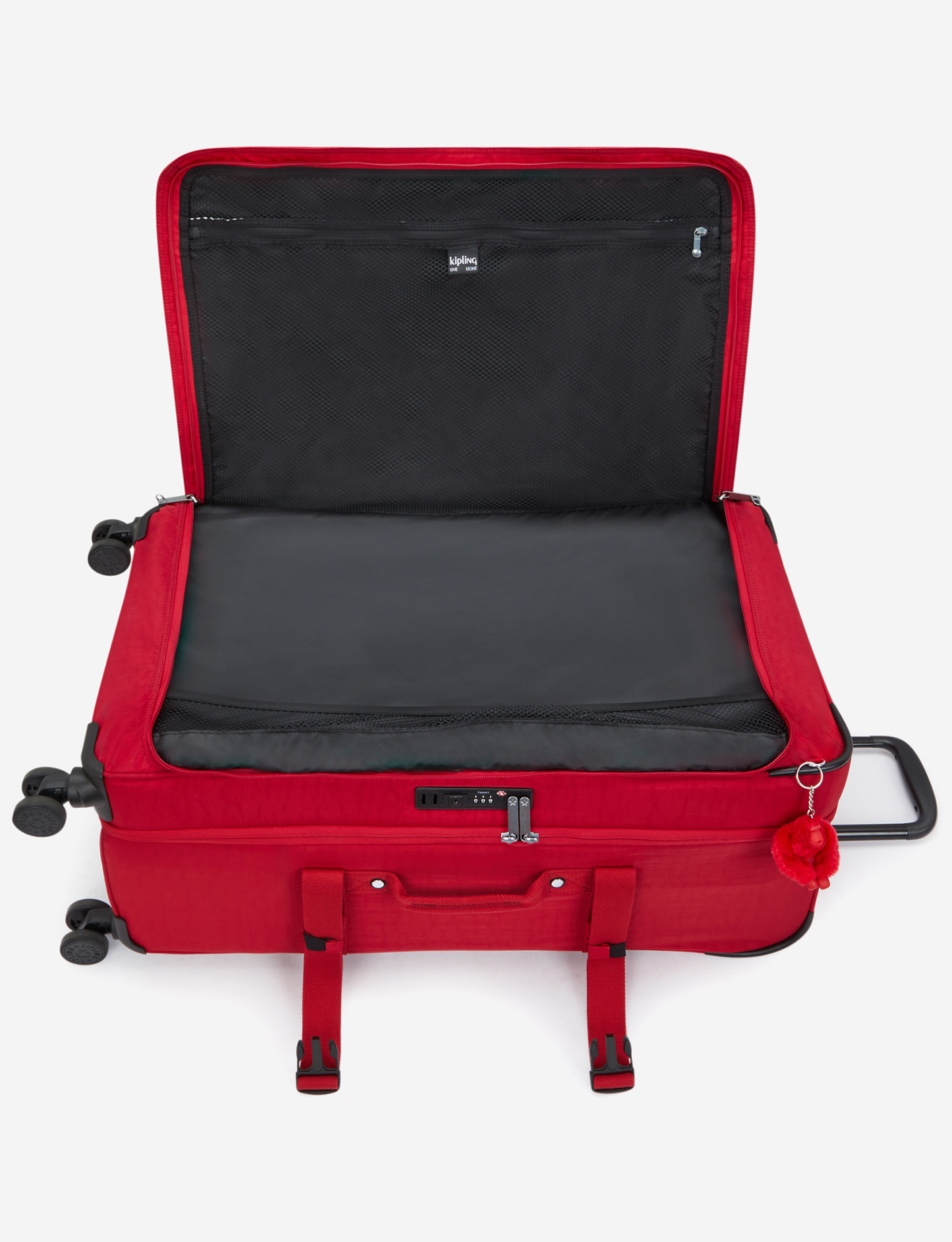 KIPLING Spontaneous L Ruby Red Large wheeled luggage I4193-1NW