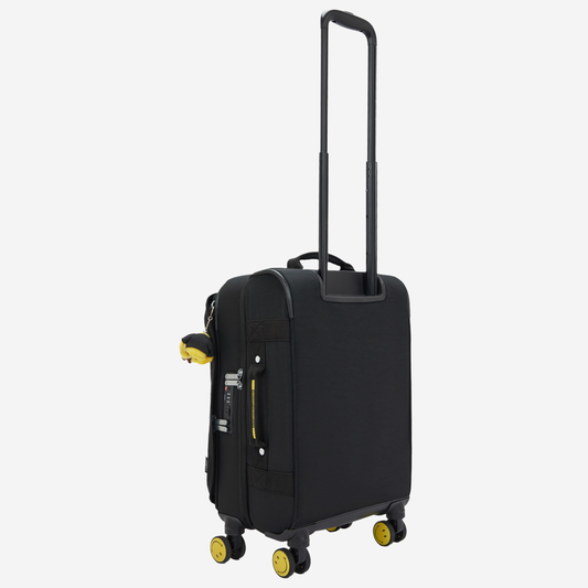 Kipling Spontaneous S Yell Fun Black Small Wheeled Luggage I8533-1KS