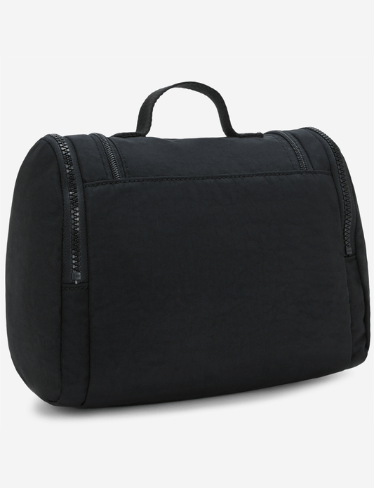 Kipling Gloria Yell Fun Black Medium Toiletry Bag (with hanging hook) I8694-1KS