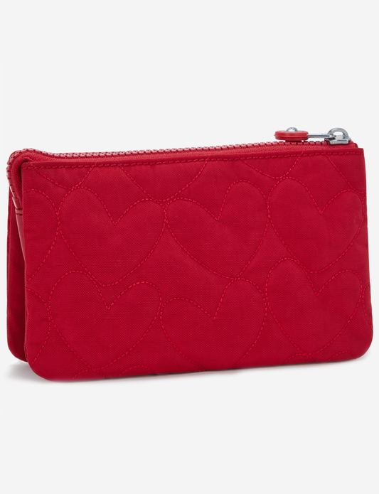 Kipling Creativity L Many Hearts Red Large Purse I8571-1HU