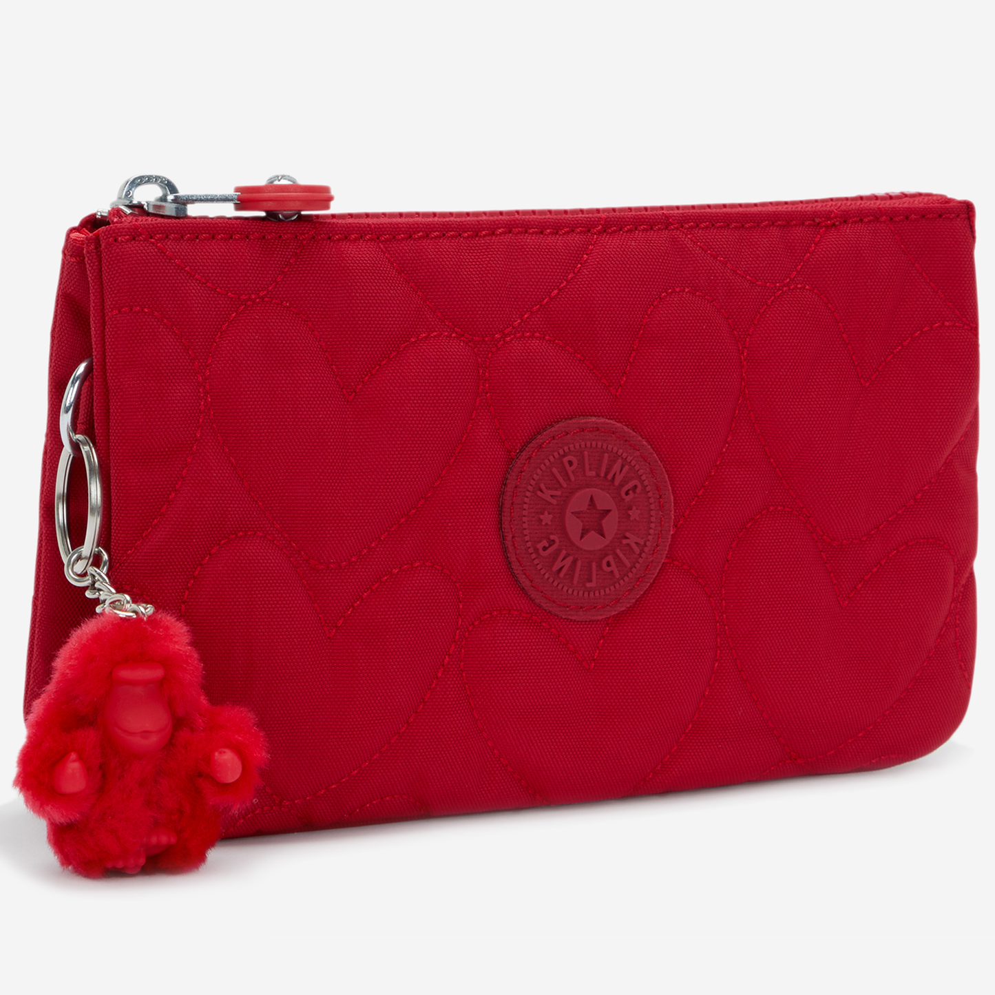 Kipling Creativity L Many Hearts Red Large Purse I8571-1HU