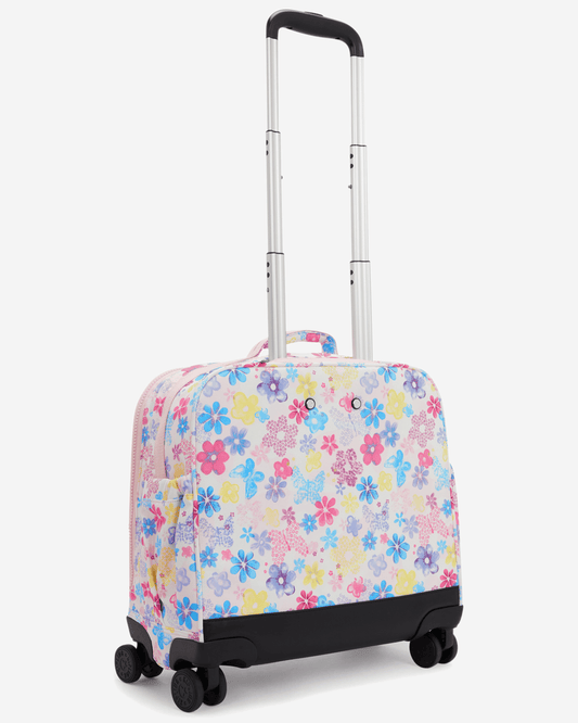 Kipling New Storia Flower Stamp Large Wheeled Bag I4847-8EM