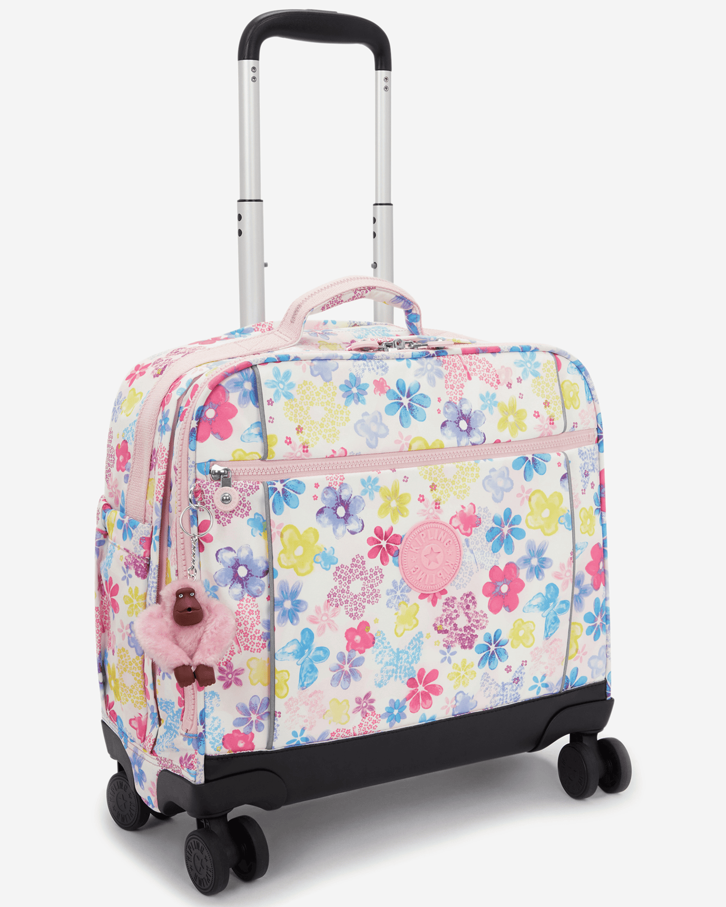 Kipling New Storia Flower Stamp Large Wheeled Bag I4847-8EM