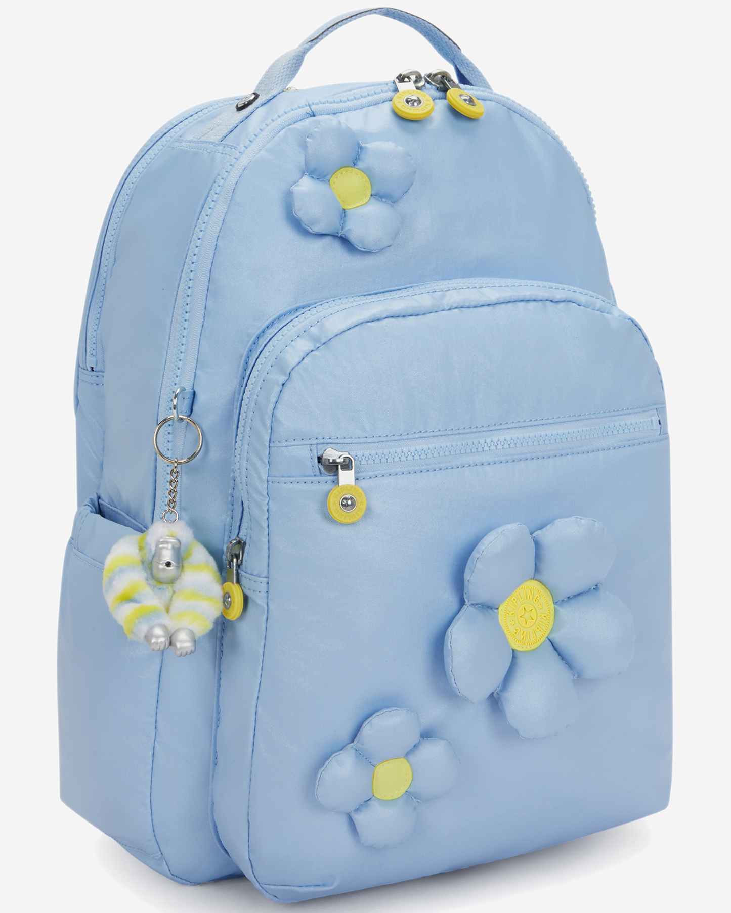 Kipling Seoul Lap Bloom Crush Met Large Backpack with Laptop Compartment I2932-7KH