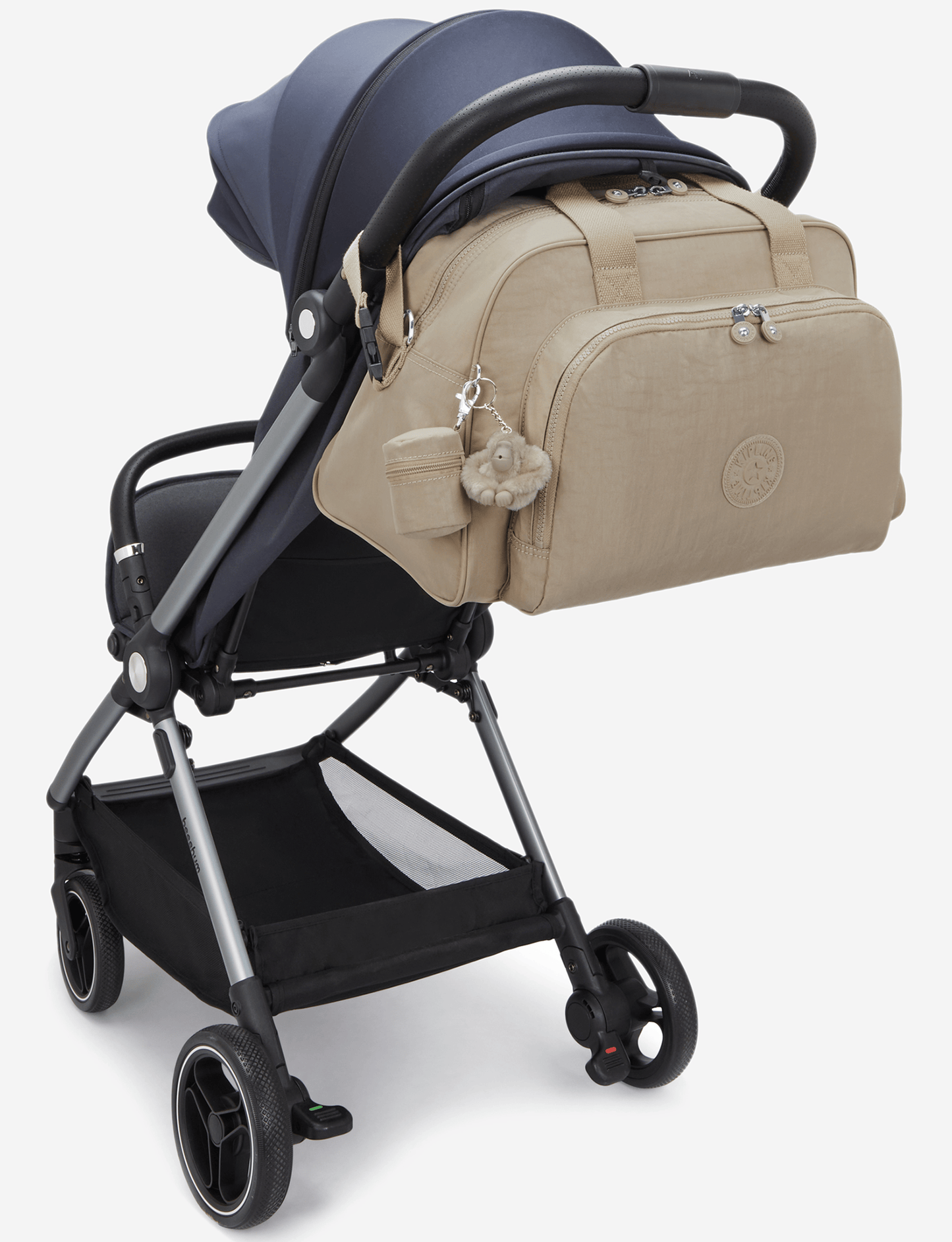 Kipling Camama Soft Taupe Large Baby Bag (with Changing Mat) 10153-4PW